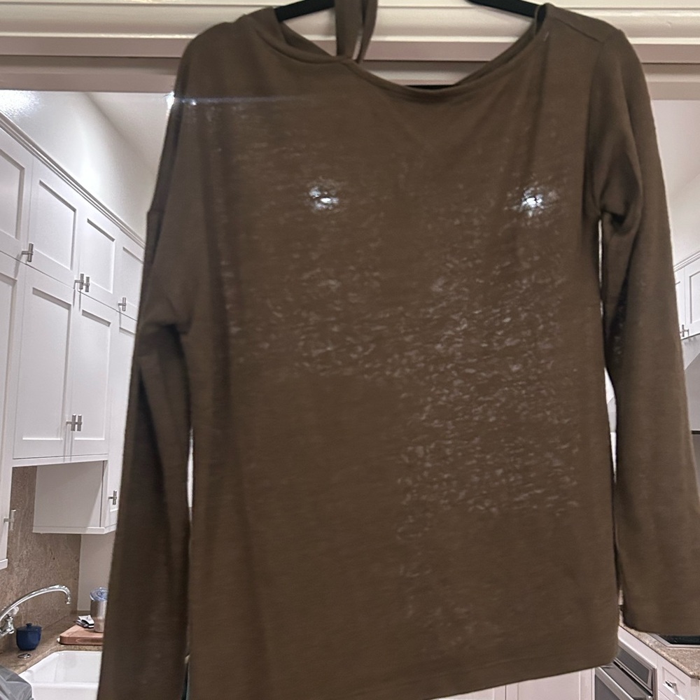 Sanctuary Earthy Brown Knit Top